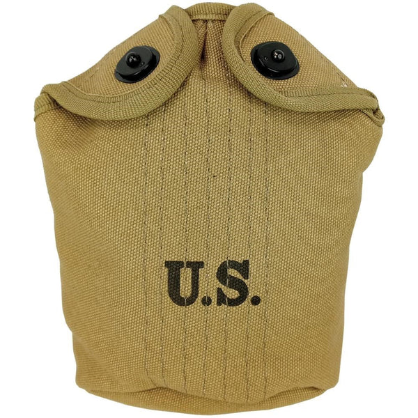 US Repro M1910 Khaki Canteen Cover - Mil-Tec - Canteens & Bottles