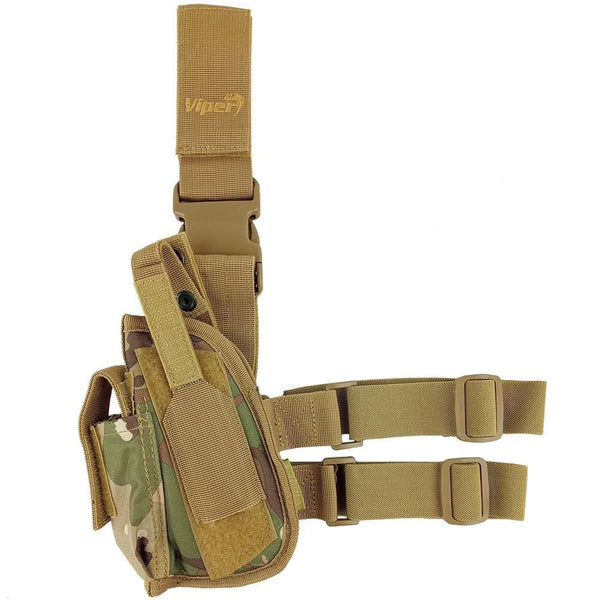 Multi Camo Tactical Leg Holster - Left Handed