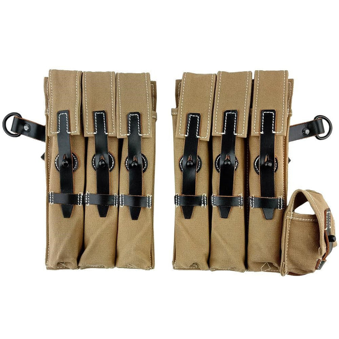 German Repro MP40 Mag Pouch Set - Mil-Tec - Magazine Pouches