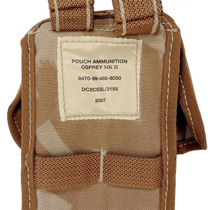 British Desert DPM Osprey Ammo Pouch - New - British Army Surplus - Magazine Pouches