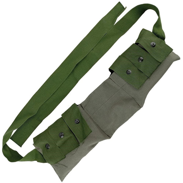 USGI 40mm Grenade OD Cotton Bandoleer - US Army Surplus - Grenade Pouches