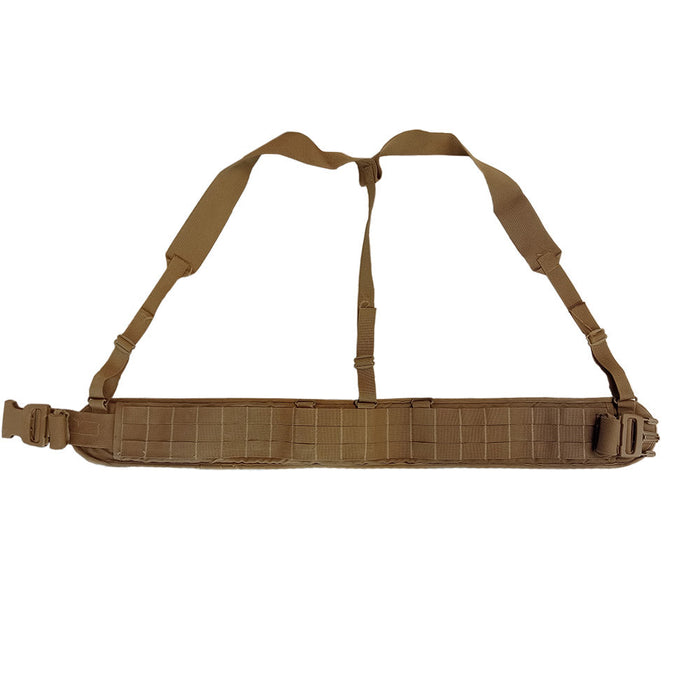 USMC Coyote MOLLE Belt w/ Suspenders