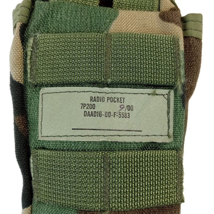 USGI Woodland R.A.C.K Sabre Radio Pouch