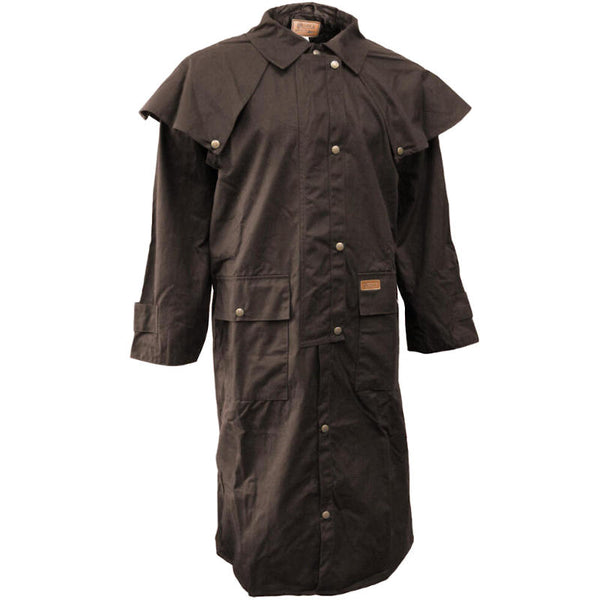 Low Riding Oilskin Coat - Outback Trading - Rain Jackets