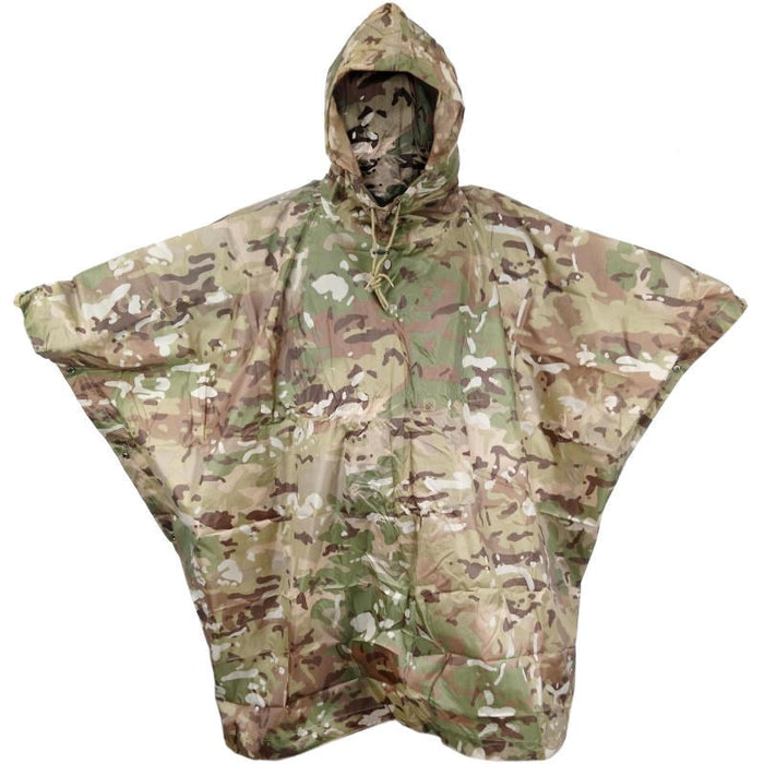 Viper Waterproof Camo Poncho