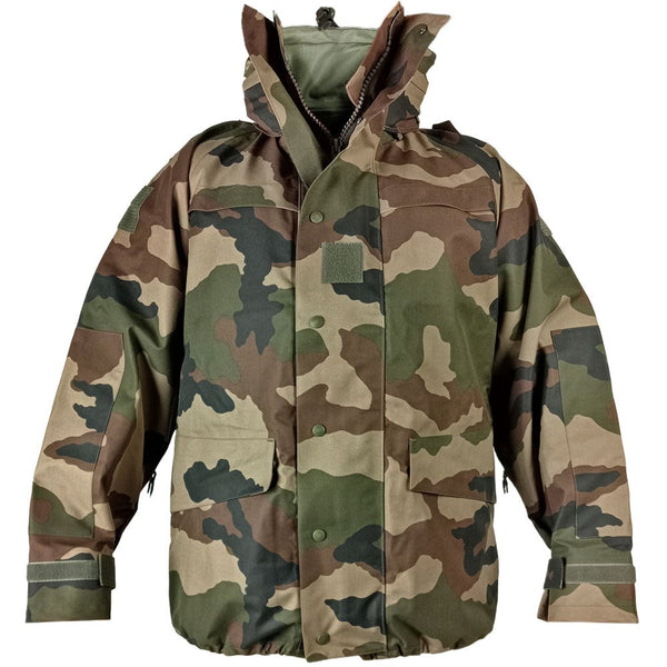 French CCE Camo Gore-Tex Jacket - French Army Surplus - Rain Jackets